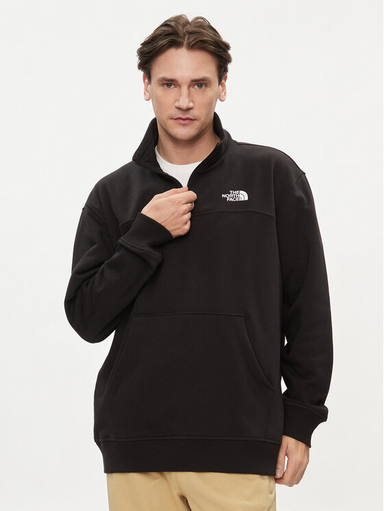 The North Face The North Face Sweatshirt Essential NF0A87FC Schwarz Relaxed Fit