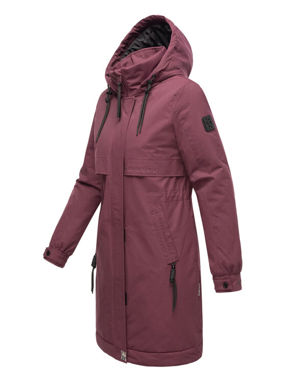 Navahoo Navahoo Kurtka zimowa Kaltwetterretter Bordowy Regular Fit