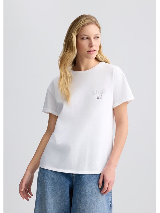 T-Shirt, rozmiar L, Białe, WA5144JS923M9683