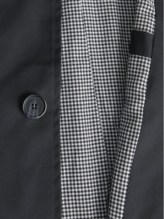 Jack & Jones Jack & Jones Prechodný kabát Pilo 12260472 Čierna Regular Fit