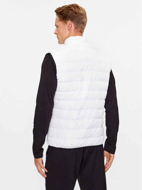 EA7 Emporio Armani EA7 Emporio Armani Kamizelka 8NPQ02 PNE1Z 1100 Biały Regular Fit