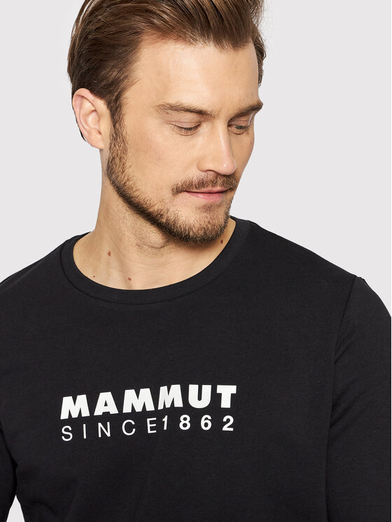 Mammut Mammut Džemperis ar kapuci Core Logo 1014-04040-0001-115 Melns Regular Fit