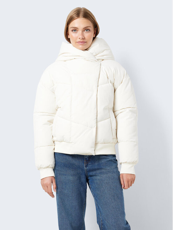Noisy May Noisy May Зимно яке 27026539 Екрю Regular Fit