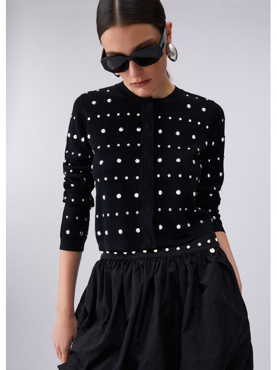Liu Jo Liu Jo Cardigan WA6090MS55N22222 Nero Regular Fit
