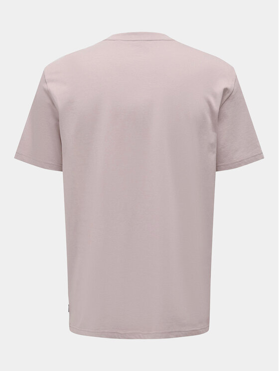 Only & Sons Only & Sons Marškinėliai Lenny 22028593 Violetinė Regular Fit