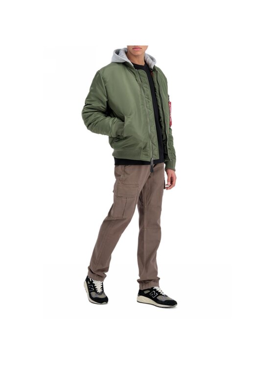 Alpha Industries Alpha Industries Kurtka bomber AI.138105-01-XXL Zielony Vintage Fit