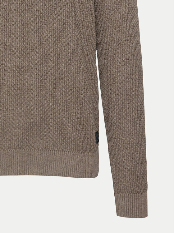 s.Oliver s.Oliver Pulover 2150765 Rjava Regular Fit