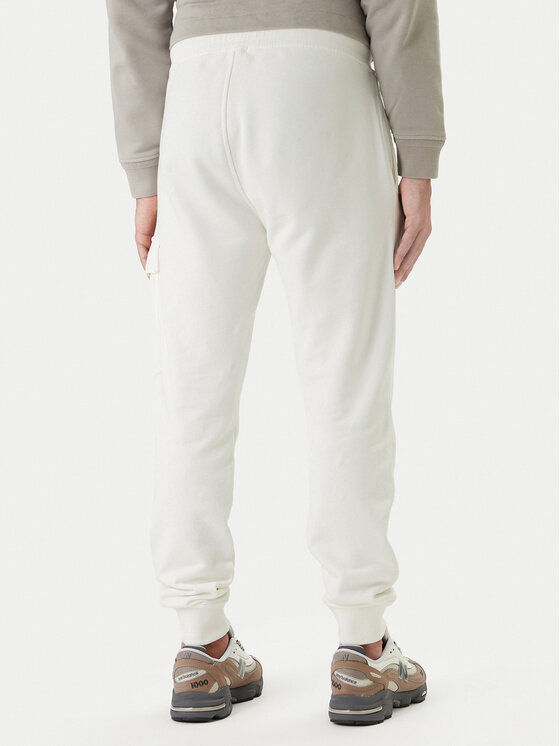 C.P. Company C.P. Company Teplákové kalhoty 20CMSP067A110044G Écru Regular Fit