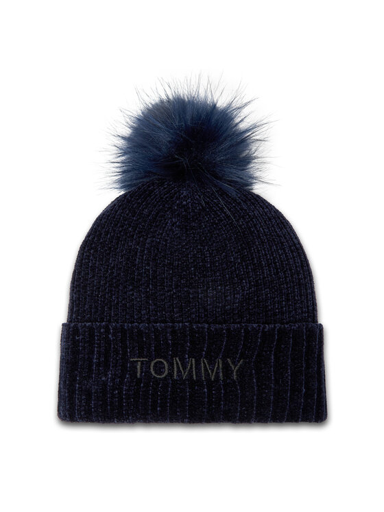 tommy hilfiger bonnet aw0aw13446 bleu marine