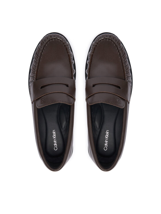 Calvin Klein Calvin Klein Lordsai Round Loafer Lth HW0HW03126 Juoda