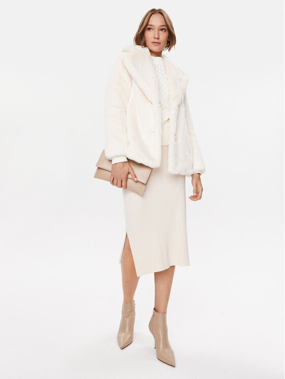 Guess Guess Kailiniai Corinne W3BL57 WFSI0 Écru Regular Fit