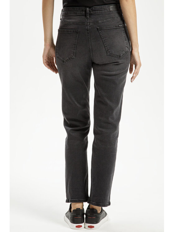 Cross Jeans Cross Jeans Jeansy P 476-054 Czarny Straight Leg