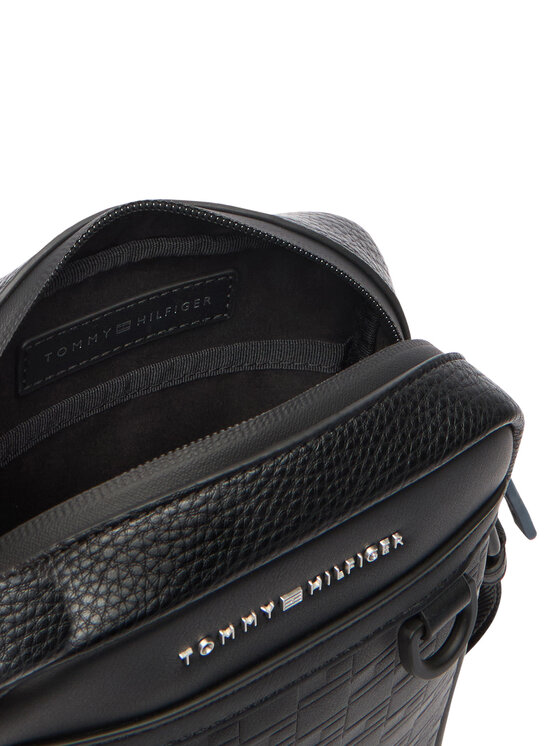 Tommy Hilfiger Tommy Hilfiger Geantă crossover Th Modern Mini Reporter AM0AM14019 Negru