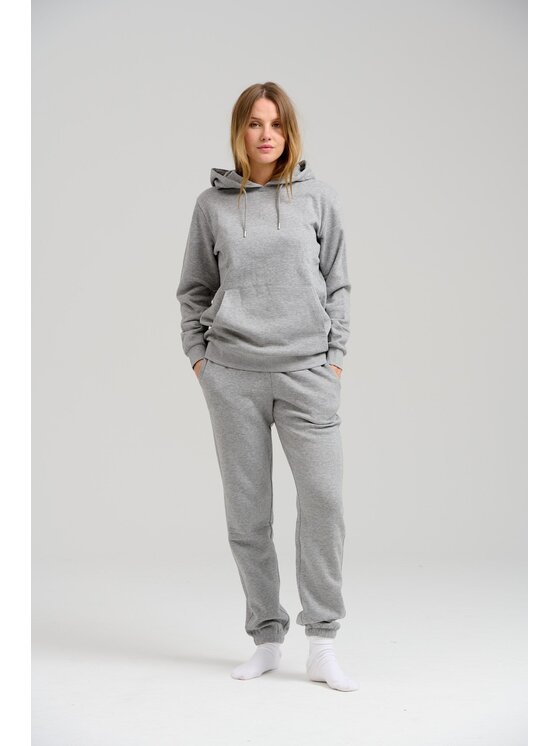TeeShoppen TeeShoppen Joggery 'Basic Collection' Szary Regular Fit