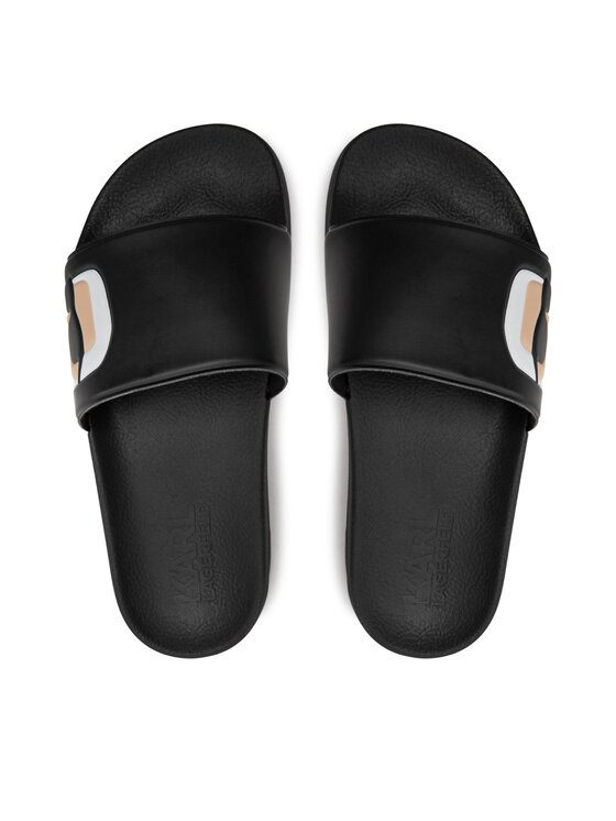 KARL LAGERFELD KARL LAGERFELD Šľapky KL88808N Čierna