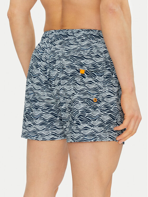 Save The Duck Save The Duck Peldšorti DW1222M SIPO20 Zils Regular Fit