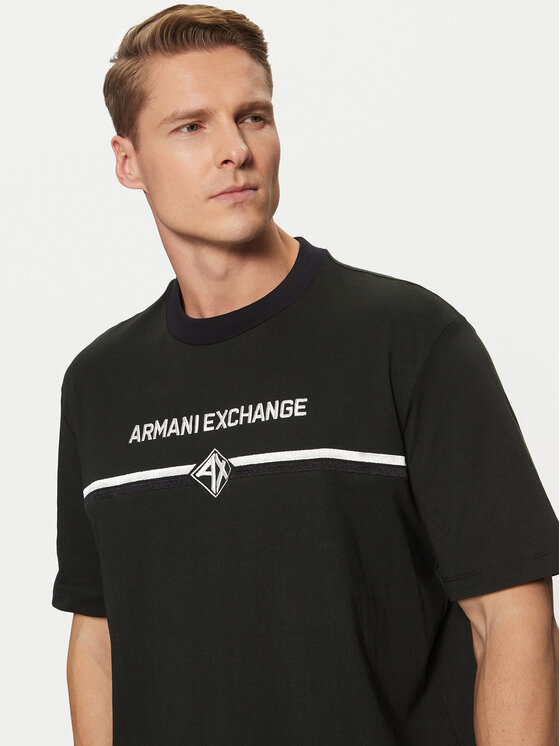 Armani Exchange Armani Exchange T-Shirt XM000274 AF12308 UB001 Černá Regular Fit