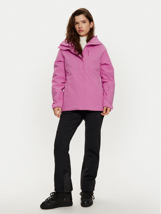 4F 4F Скиорско яке 4FWAW24TTJAF593 Розов Regular Fit