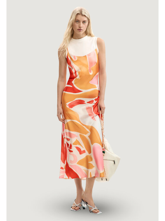 Desigual Desigual Vestito da giorno VEST_WAVE Arancione Egg Fit