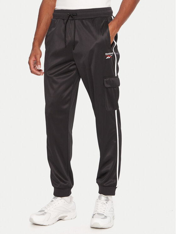 Reebok Reebok Tepláková souprava RK25143CCM Černá Regular Fit