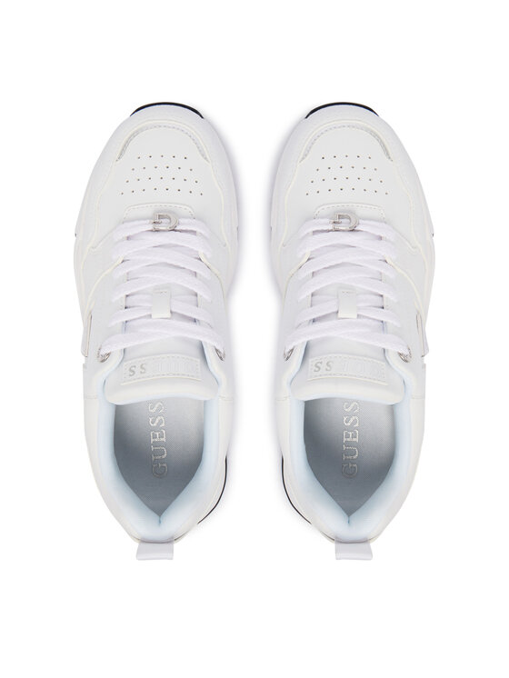 Guess Guess Sneakersy FLFHEL ELE12 Bílá