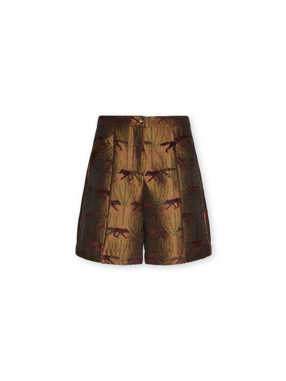 Elena Mirò Elena Mirò Pantaloni di tessuto P074P000606N001 Marrone Flared Fit