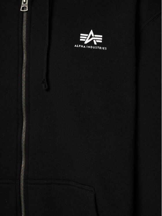 Alpha Industries Alpha Industries Mikina AI.118342-03-3XL Černá Regular Fit