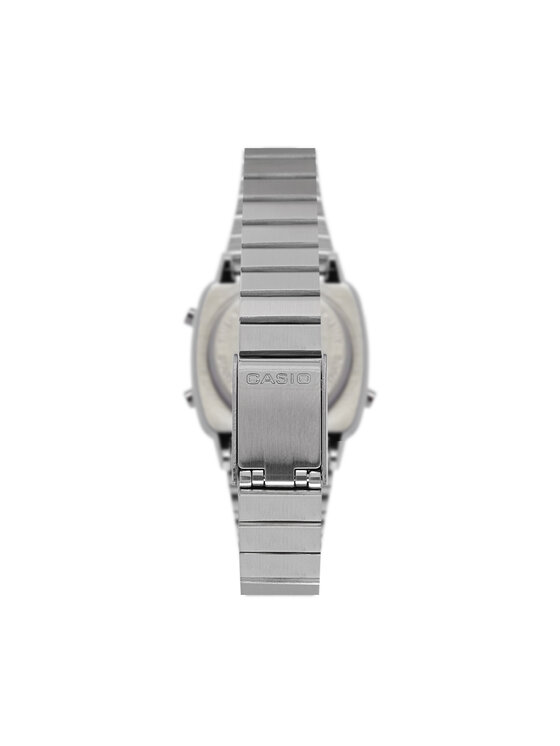 Casio Casio Ročna ura LA670WES-4AEF Srebrna