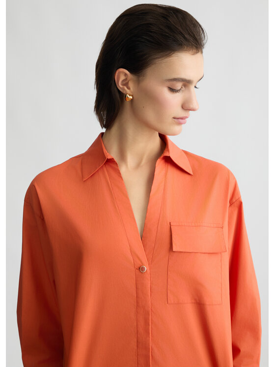 Liu Jo Liu Jo Camicia WA5203T4853M9534 Arancione Regular Fit