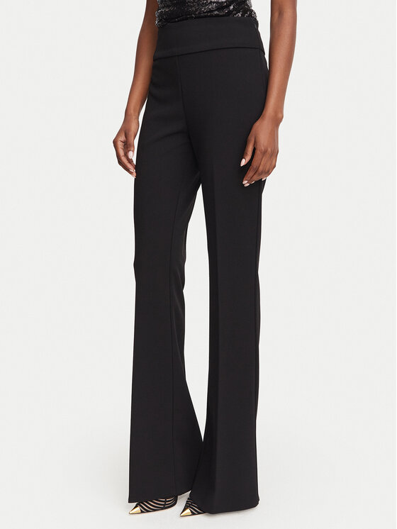 Rinascimento Pantaloni din material CFC0130162003 Negru Regular Fit