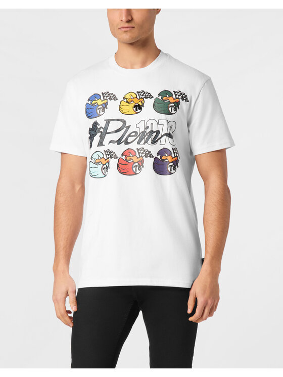 PHILIPP PLEIN PHILIPP PLEIN T-Shirt 23523 Bílá Regular Fit