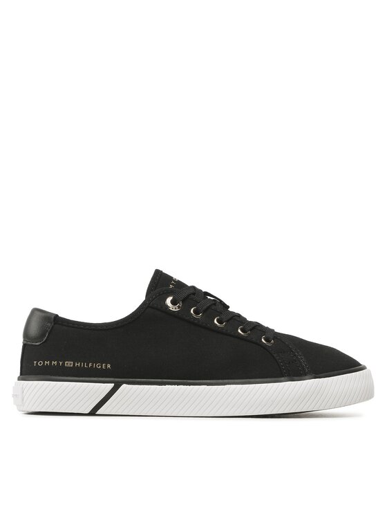 Tommy Hilfiger Tenisky Lace Up Vulc Sneaker Bl FW0FW07248 Čierna