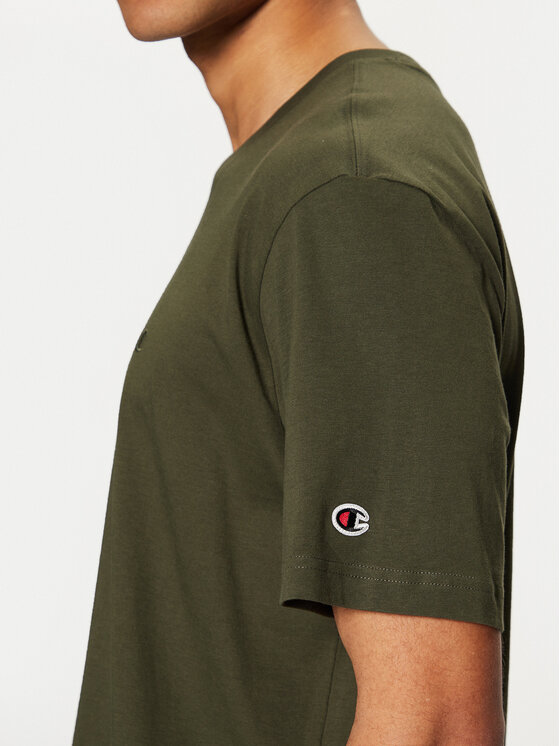 Champion Champion T-Shirt 220278 Zielony Standard Fit