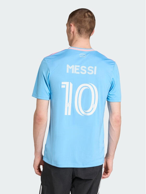 adidas adidas Koszulka techniczna Inter Miami CF 25/26 Third Messi Jersey Błękitny Slim Fit