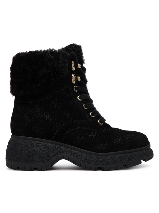 Guess Guess Schnürschuhe FLFVIK SUE10 Schwarz
