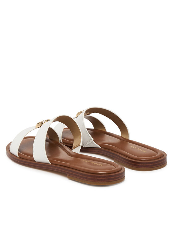 MICHAEL Michael Kors MICHAEL Michael Kors Klapki Ering Flat 40S6ERFS2L Biały