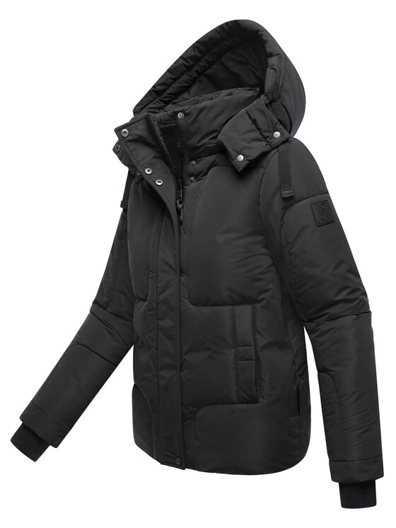 Navahoo Navahoo Kurtka zimowa Zauberlicht Czarny Regular Fit