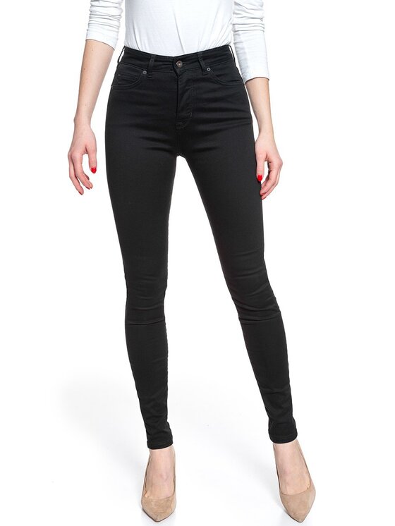 Jeansy, rozmiar W25/L32, Czarne, PERFECT SHAPE