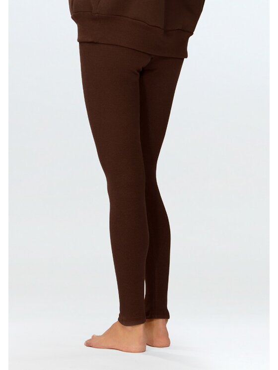 DKaren Sport DKaren Sport Legginsy Oseye Brązowy Classic Fit