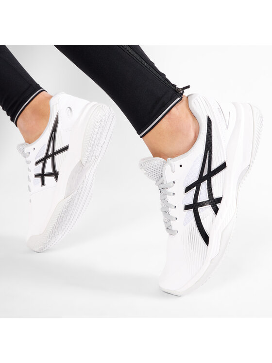 Asics Asics Boty na tenis Gel-Game 8 Clay/Oc 1041A193 Bílá