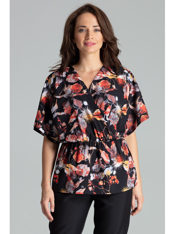 Lenitif Lenitif Blusa L063 Multicolore Regular Fit