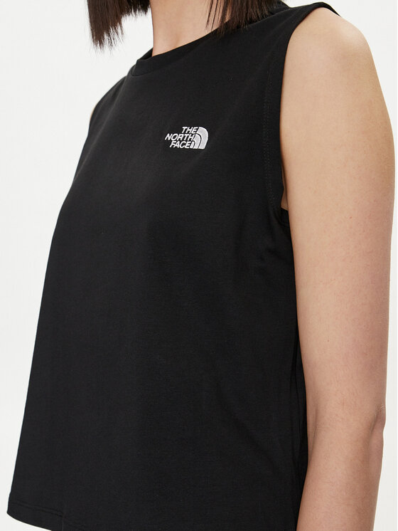 The North Face The North Face Top Simple Dome NF0A87FA Nero Relaxed Fit