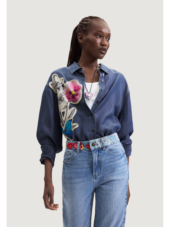 Desigual Desigual Jeans DENIM_WOODST Blu Casual Fit
