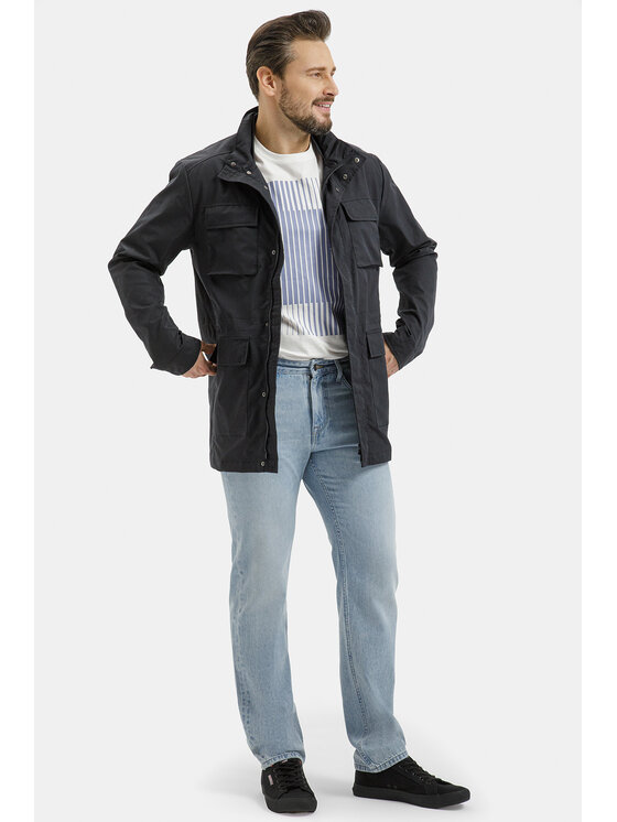 Cross Jeans Cross Jeans T-Shirt 16152-592 Biały Regular Fit