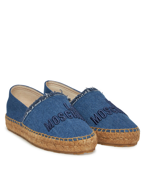 LOVE MOSCHINO LOVE MOSCHINO Espadryle JA10262G0MJO5700 Niebieski