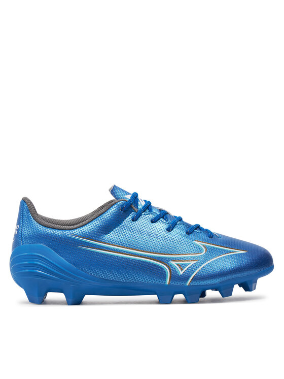 Mizuno Mizuno Boty na fotball Alpha Select Fg NIÑO P1GB246527 Modrá