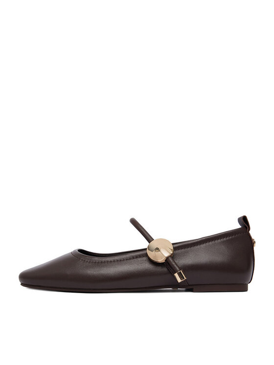 MEXX MEXX Балеринки EO-CC2553-1 Тъмнокафяв