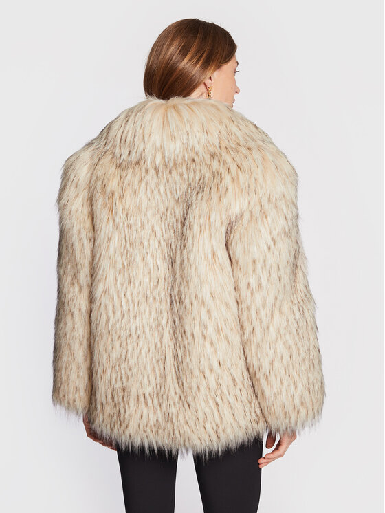 Elisabetta Franchi Elisabetta Franchi Kožušina CP-42A-26E2-V670 Béžová Regular Fit