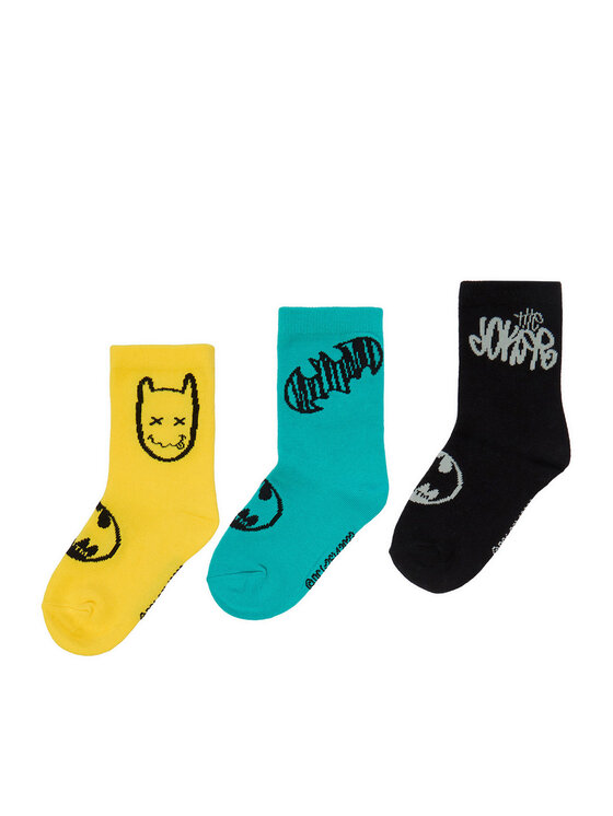Batman Batman Ilgos kojinės CEO-ACCCS-SS26-229WBBAT(3-PACK) Spalvota