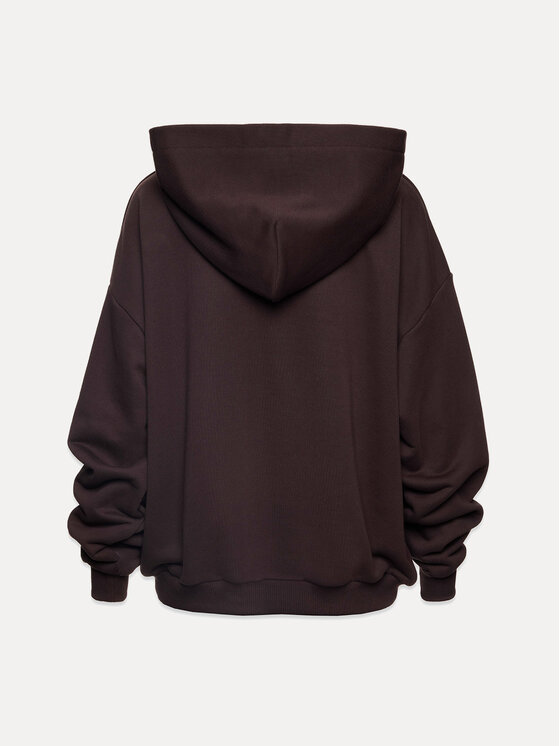 La Mania La Mania Mikina TWIN Hnědá Basic Fit